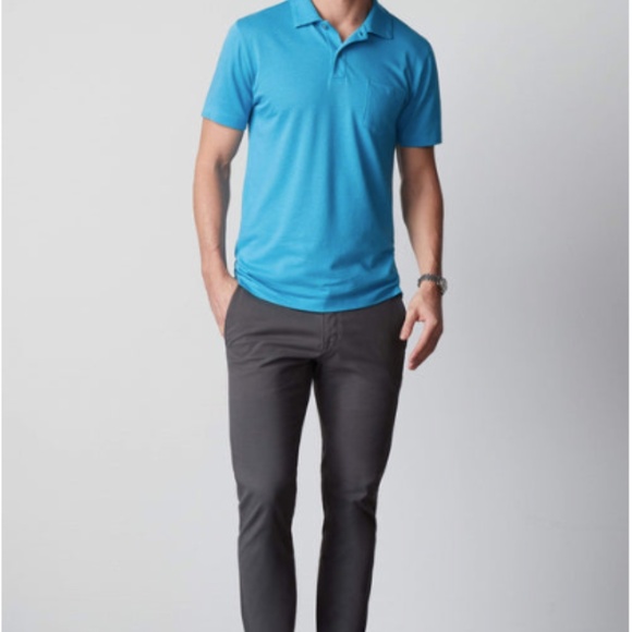 Mack Weldon Vesper Polo Green Colour Size L - Picture 11 of 14